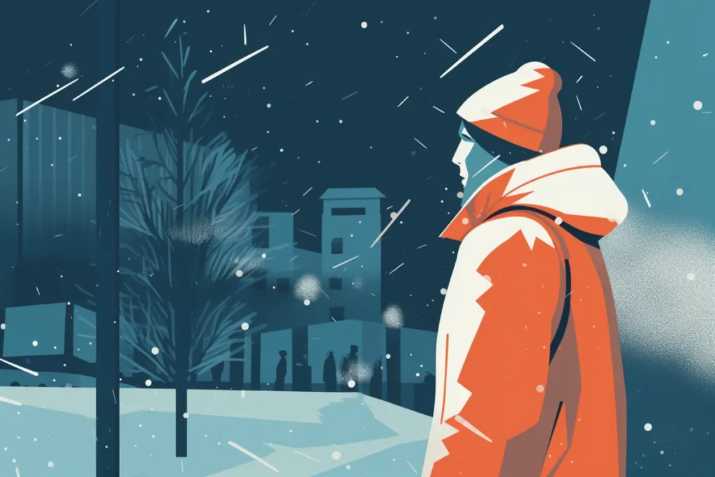 Severe Winter Weather Continues in the Czech Republic: Freezing Temperatures, Ice, and Heavy Snowfall