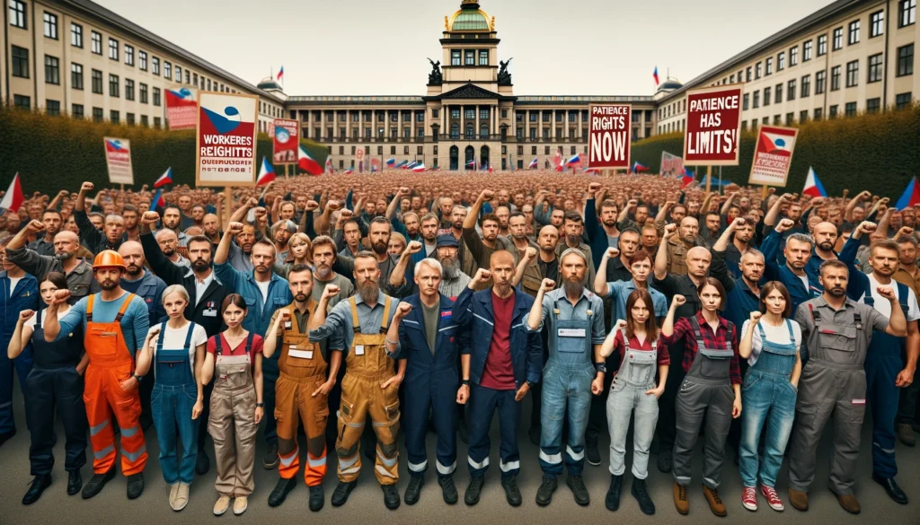 Unprecedented Strike Action Rocks Czech Government: Workers' Patience Runs Out!
