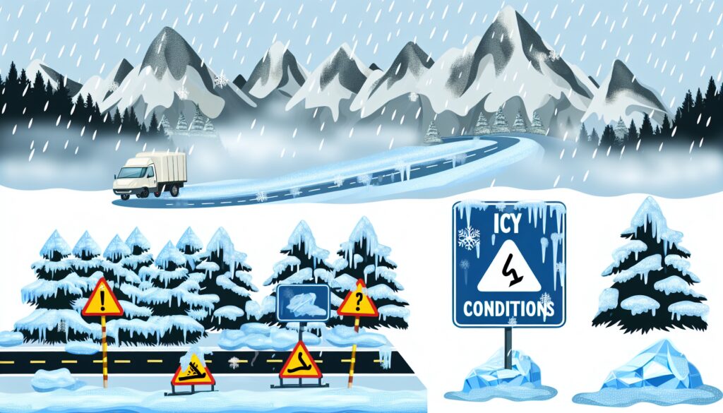 Icy Conditions Warning in Czech Republic: High Elevation Areas at Risk