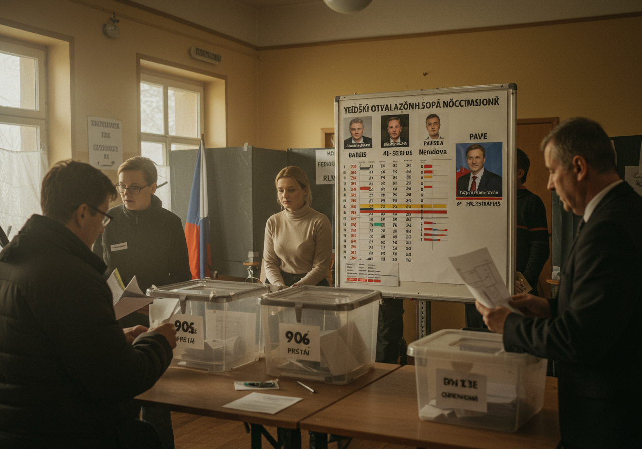 Czech Presidential Preferences Favor Pavel Over Babis and Eben