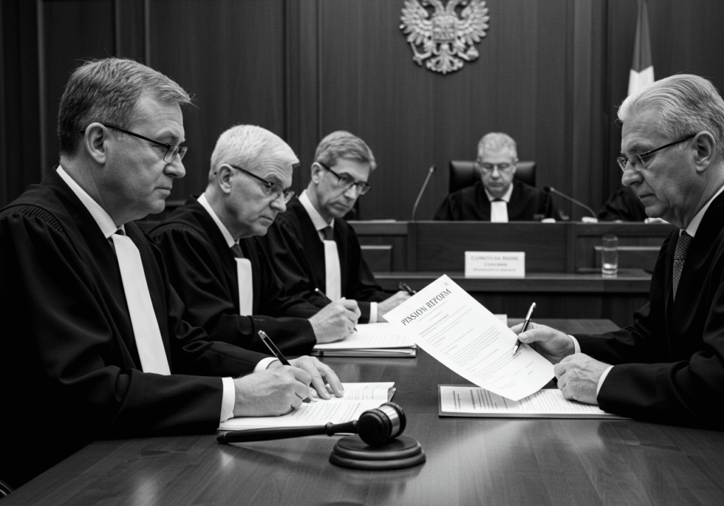 Pension Reform Upheld by Constitutional Court in Legal Victory