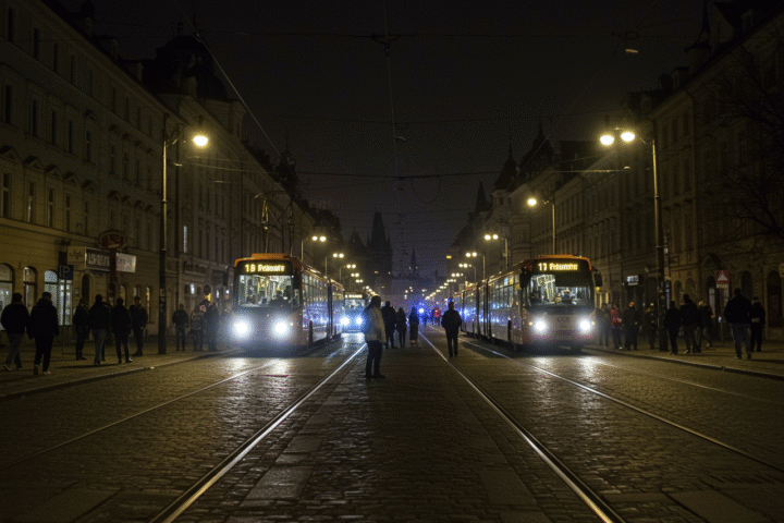 Power Outage Disrupts Prague: Metro and Trams Halted