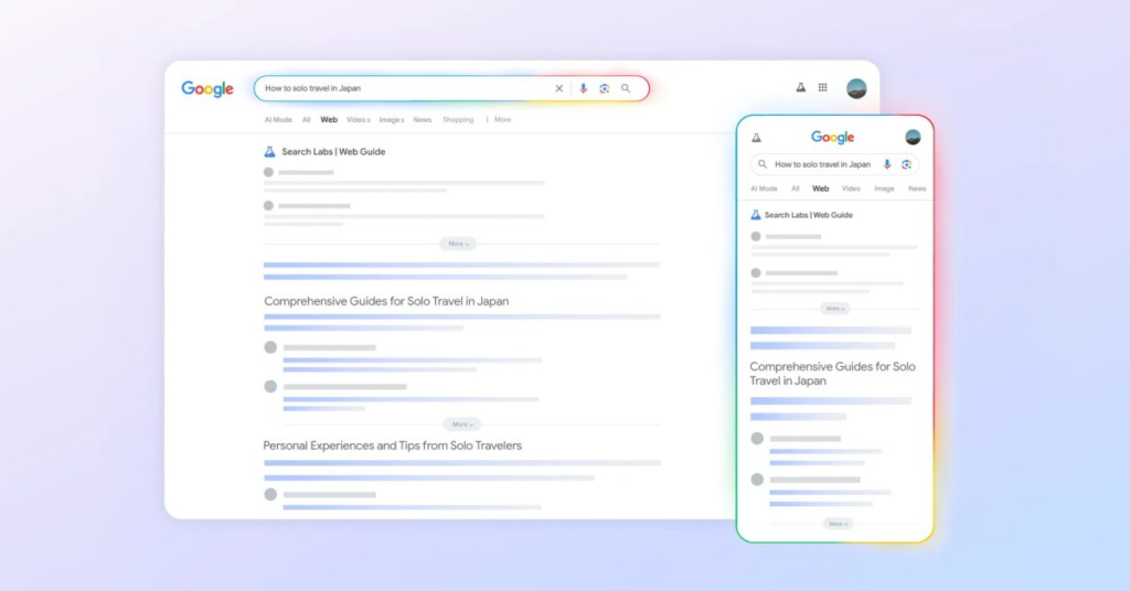 AI Advancements: Google Lab Revolutionizes Search Result Organization