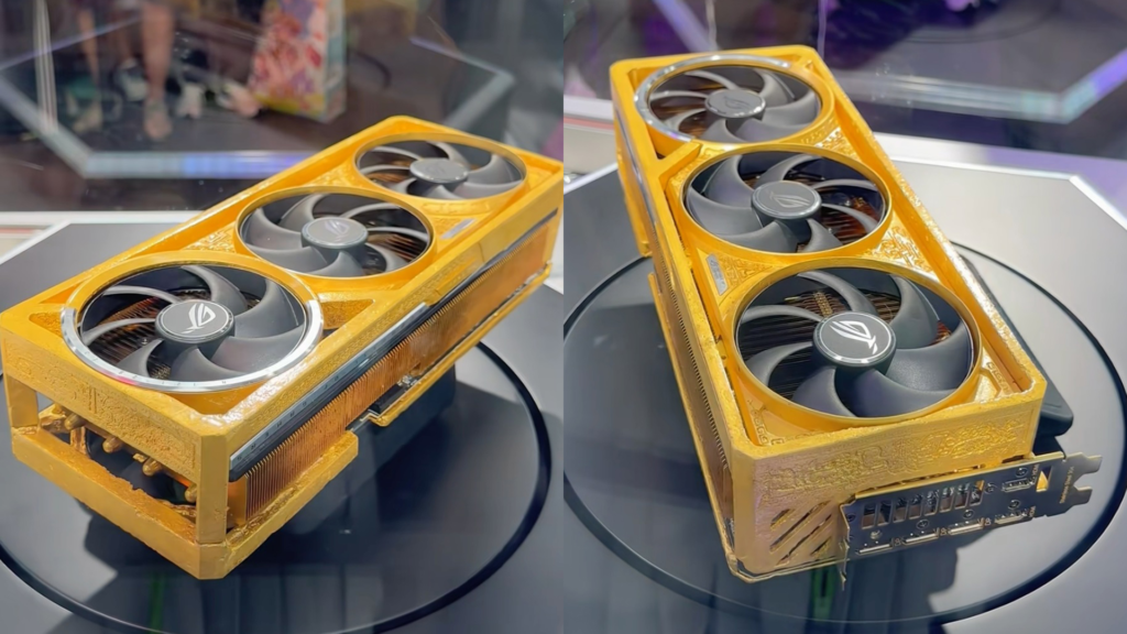 ASUS Unveils Luxury ROG RTX 5090 With Gold Components