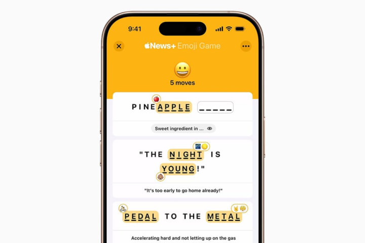 Apple Unveils Emoji Word Game to Rival Popular Word Puzzles