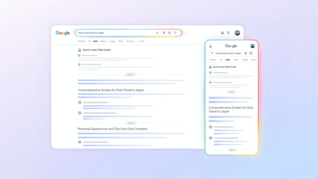 Google Introduces Web Guide to Reclaim Search Dominance from ChatGPT