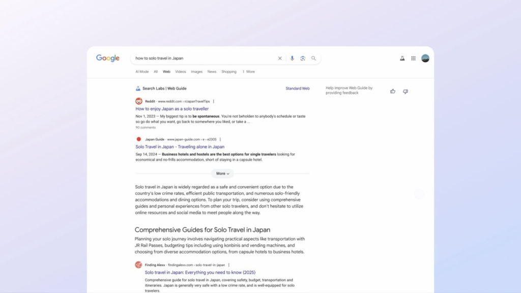 Google's New AI-Powered Search Revolutionizes Online Queries