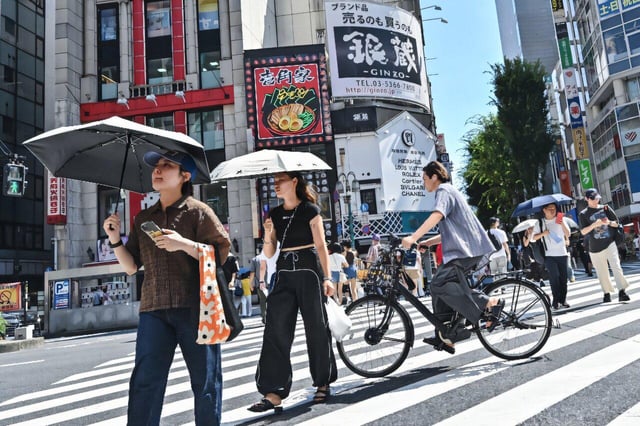 Japan Experiences Unprecedented Heatwave with Record 41.2C Temperature