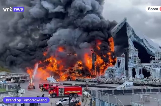 Tomorrowland Festival's Iconic Stage Suffers Significant Damage from Blaze