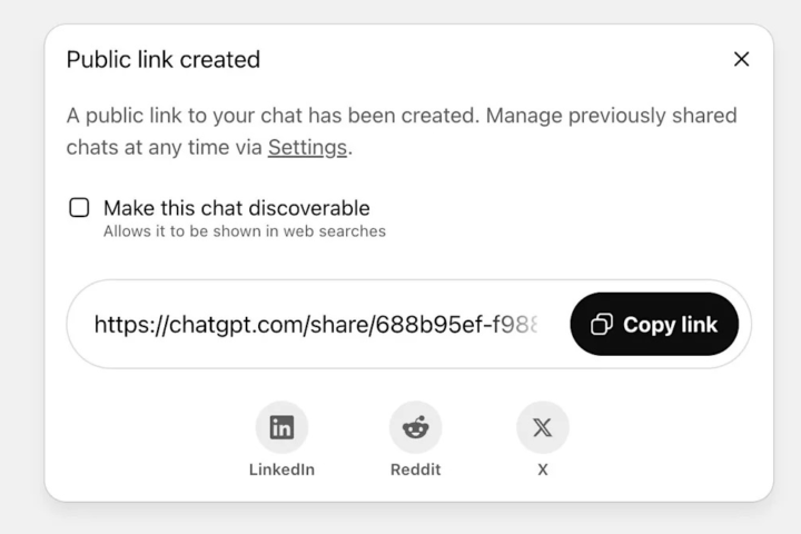 OpenAI Enhances Privacy by Excluding ChatGPT Data from Google