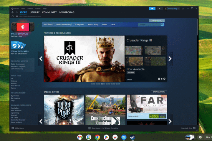 Steam Support for Chromebooks Ending Soon: What Users Need to Know