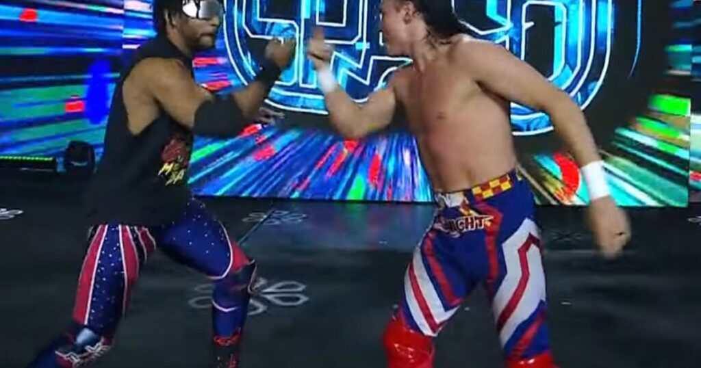 AEW Star's Costume Mishap Steals the Spotlight at Worlds End