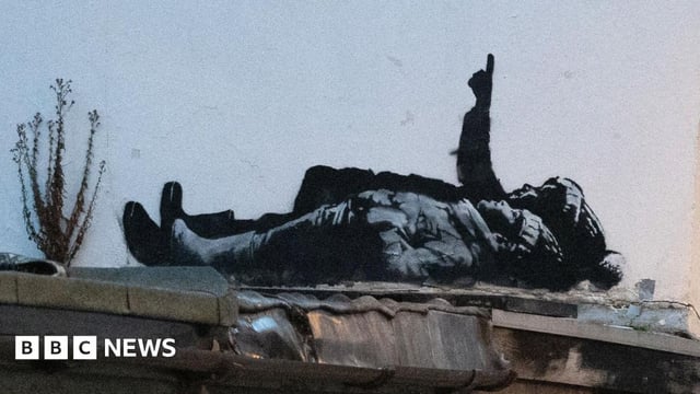 Banksy's New Art Surprises London at Iconic Locations