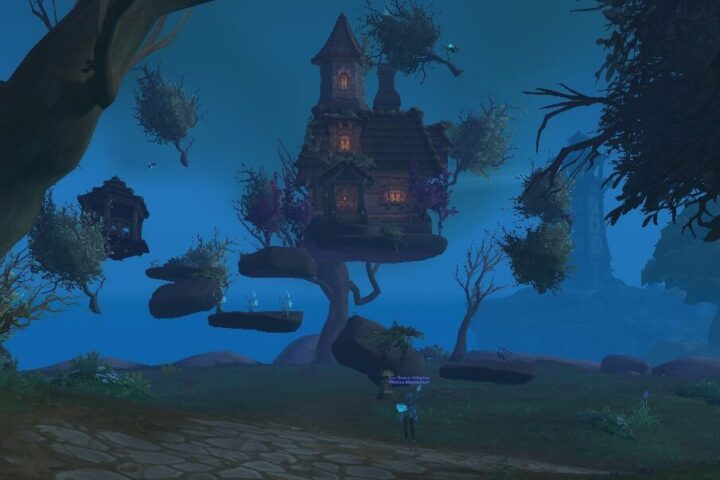 Blizzard Embraces Players' Floating House Creativity in WoW Update