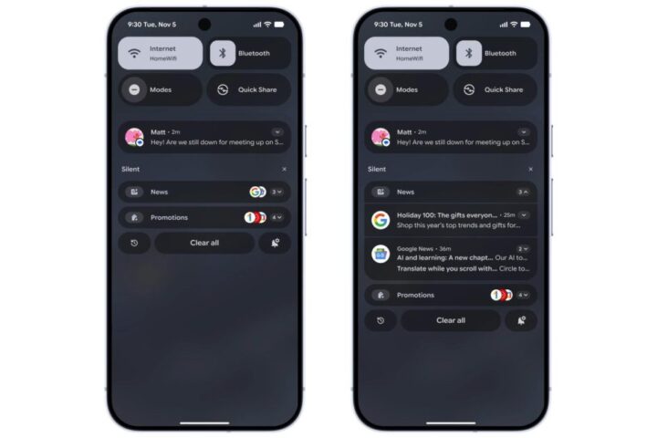 Google Introduces Innovative Notification Organizer for Pixel Devices