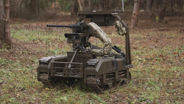 Innovative Ground Drone Fortifies Ukraine's Defense in Challenging Standoff
