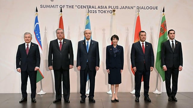 Japan and Central Asia Forge Partnership with $18 Billion Initiative