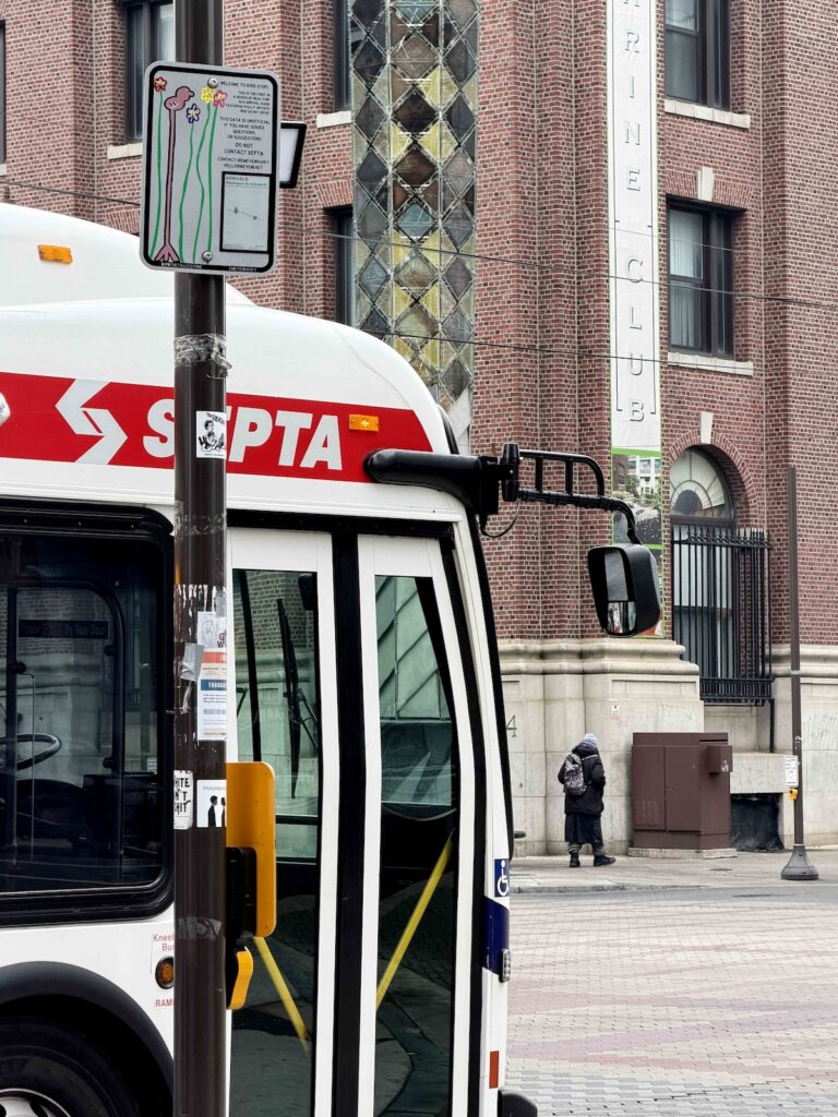 Philadelphia's Creative Solution for Missing Bus-Tracking Signs
