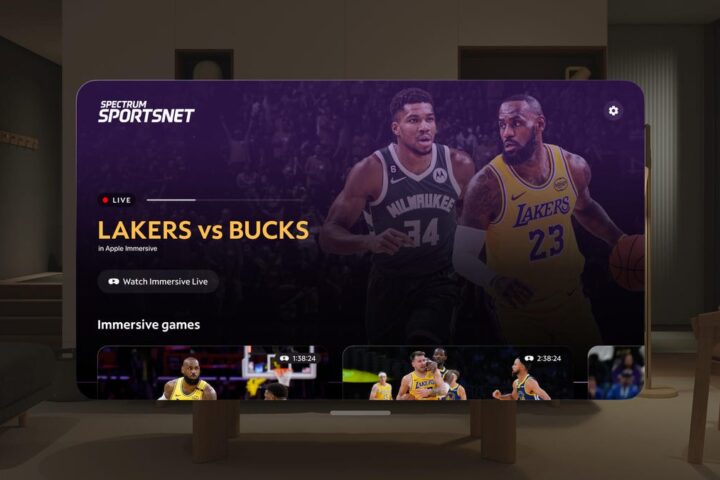 Apple Vision Pro Revolutionizes NBA Viewing Experience