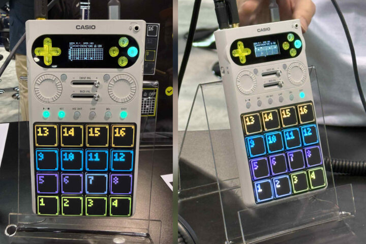 Casio Unveils Portable Standalone Sampler at NAMM 2026 Event