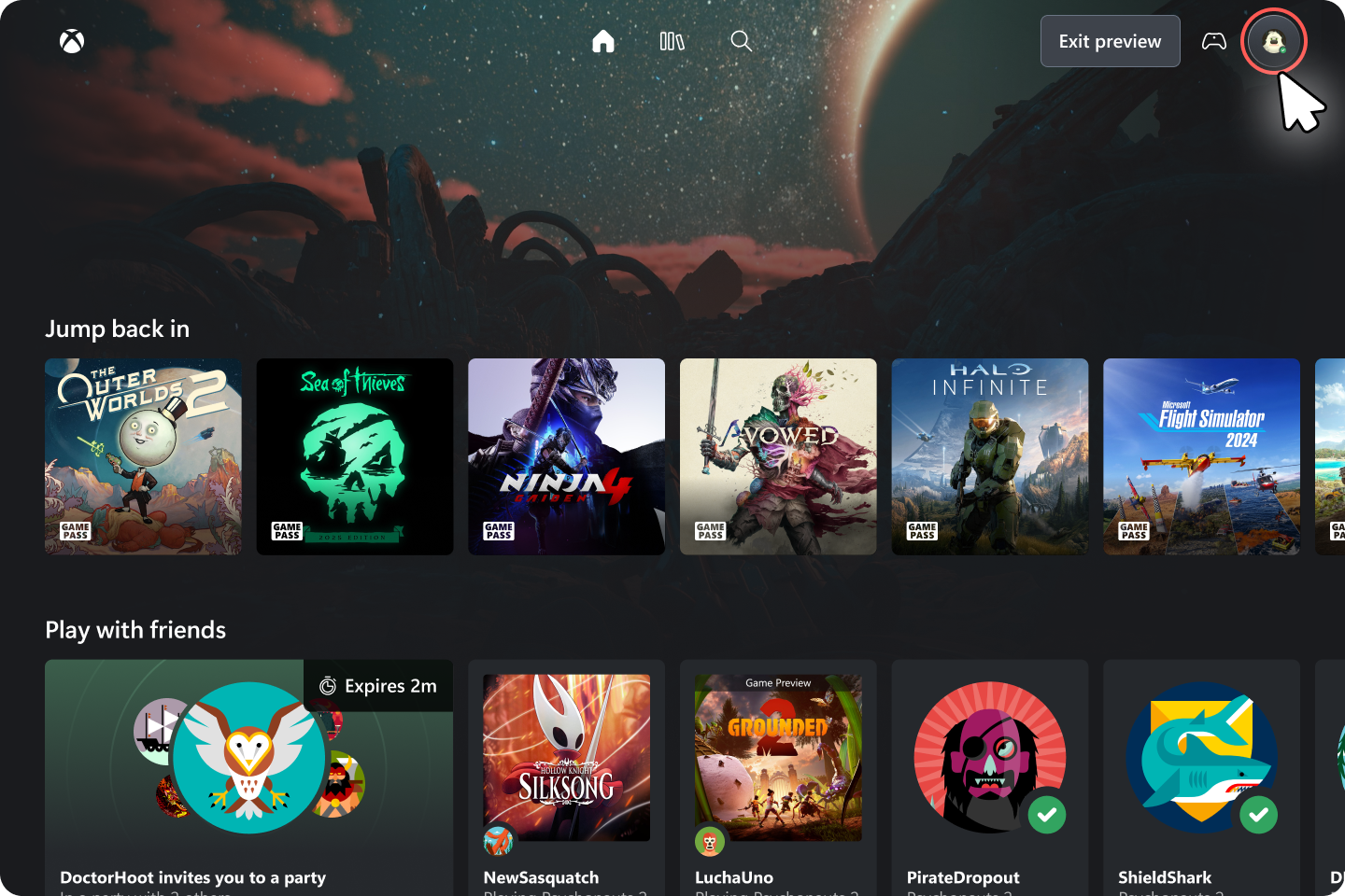 Discover Xbox Cloud Gaming's New Web Preview Experience Today