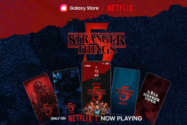 Explore Stranger Things with Samsung Galaxy's Exclusive Netflix Theme