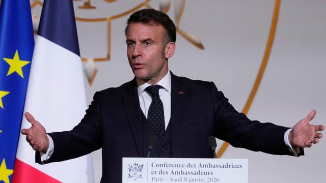 Macron Criticizes Power Struggles and Global Division Attempts