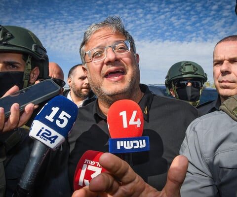 Netanyahu Pressured to Justify Keeping Ben Gvir in Position