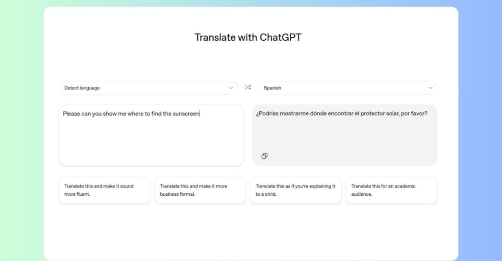 OpenAI's ChatGPT Emerges as Strong Competitor to Google Translate