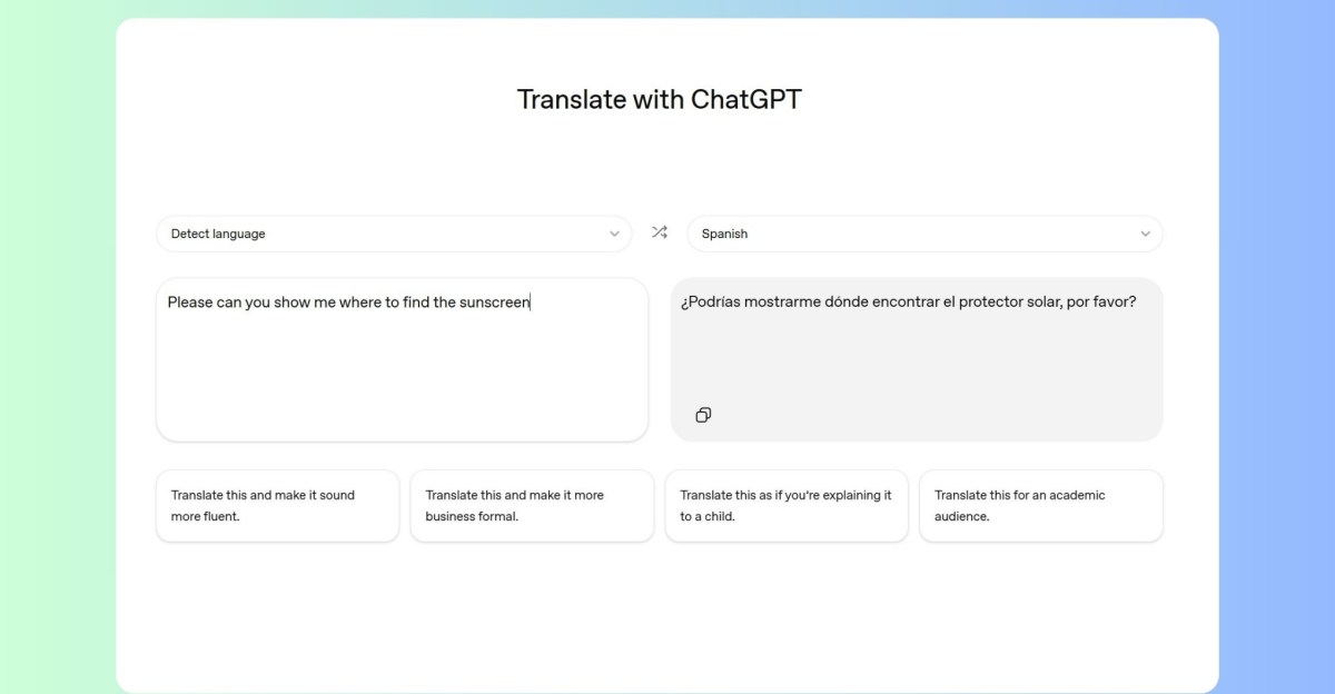 OpenAI's ChatGPT Emerges as Strong Competitor to Google Translate