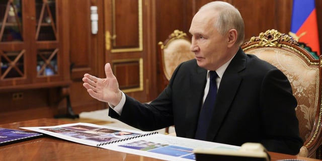 Putin Urges Increased Taxes Amidst Russia's Economic Slowdown