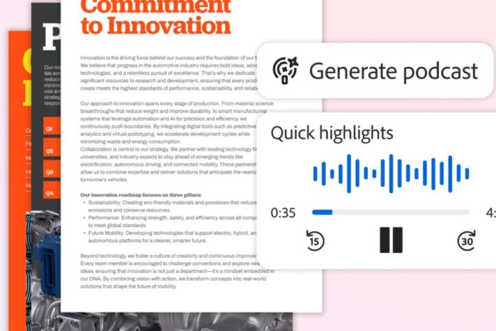 Transform PDFs into Audio Files with Adobe Acrobat's AI Feature