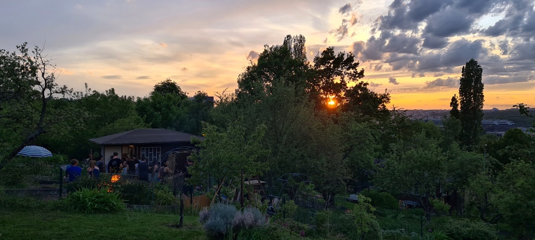 Prague In 3 Days Itinerary — letna beer garden sunset
