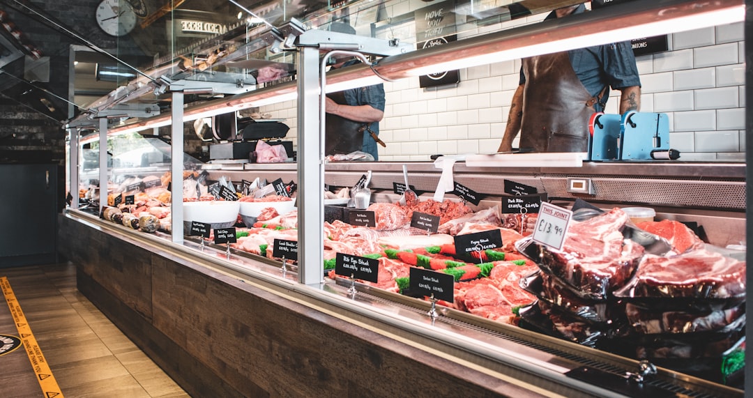 Naše Maso butcher shop and sandwich counter